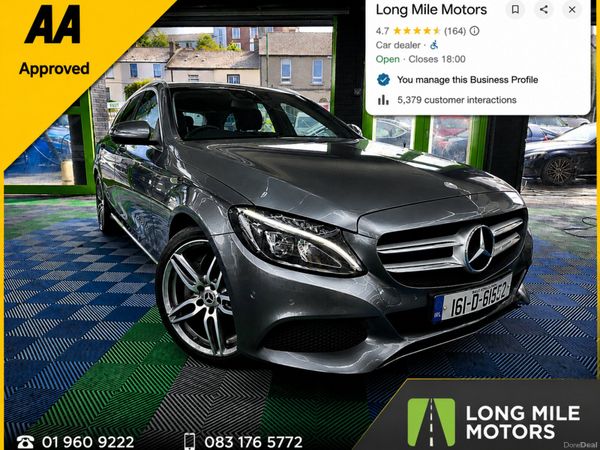 Mercedes-Benz C-Class Estate, Petrol Plug-in Hybrid, 2016, Grey