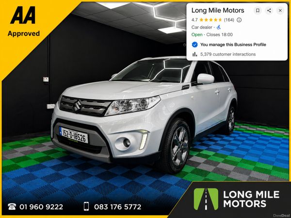 Suzuki Vitara SUV, Petrol, 2015, Silver