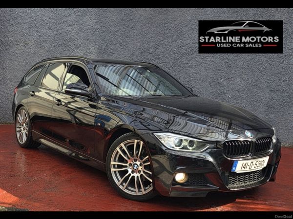 BMW 3-Series Estate, Diesel, 2014, Black
