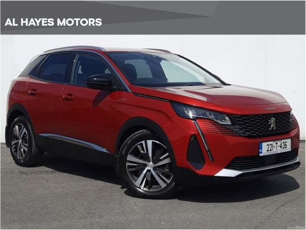 Peugeot 3008 MPV, Petrol Plug-in Hybrid, 2022, Red