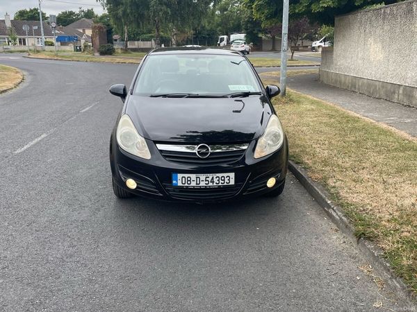 Opel Corsa Hatchback, Petrol, 2008, Black