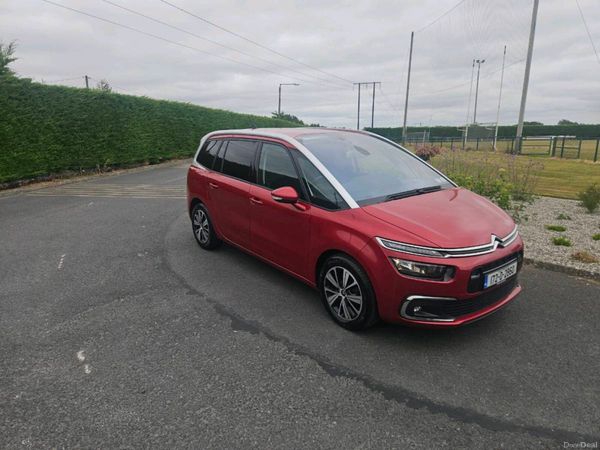 Citroen Grand C4 Picasso MPV, Diesel, 2017, Red