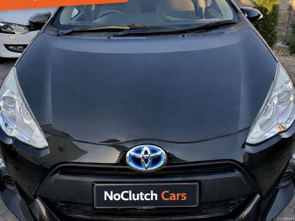 Toyota Aqua Hatchback, Petrol Hybrid, 2015, Black