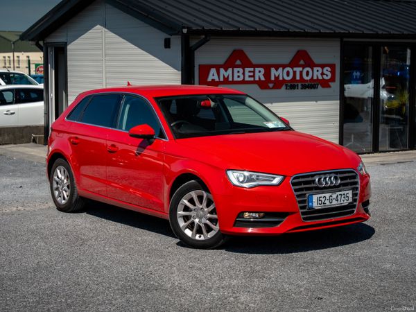 Audi A3 Hatchback, Petrol, 2015, Red