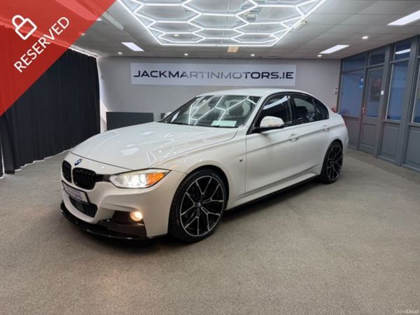 BMW 3-Series Saloon, Diesel, 2015, White