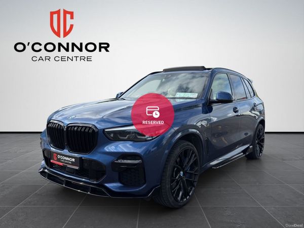 BMW X5 Estate, Petrol Plug-in Hybrid, 2022, Blue