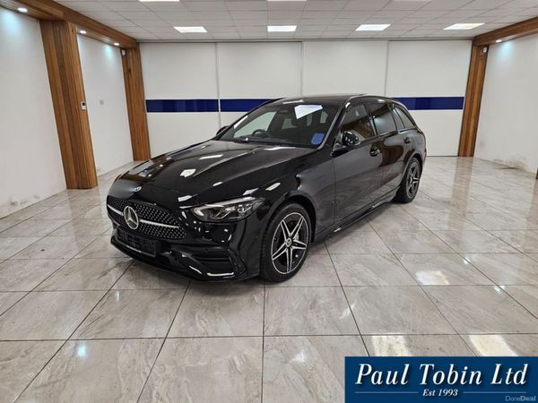 Mercedes-Benz C-Class Estate, Petrol Hybrid, 2026, Black