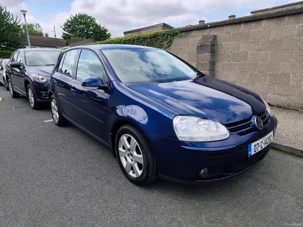 Volkswagen Golf Hatchback, Petrol, 2007, Blue
