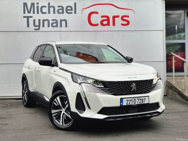 Peugeot 3008 MPV, Petrol Plug-in Hybrid, 2022, White