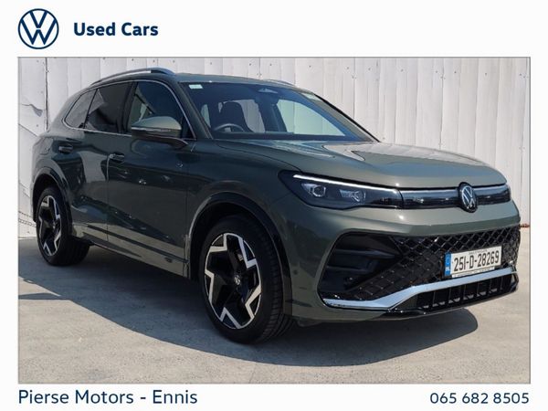 Volkswagen Tiguan SUV, Diesel, 2025, Green