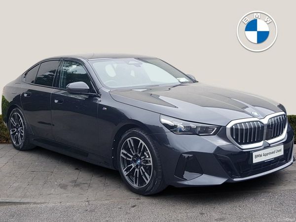 BMW 5-Series Saloon, Petrol Plug-in Hybrid, 2024, Grey