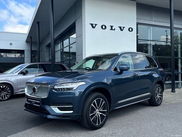 Volvo XC90 SUV, Petrol Plug-in Hybrid, 2023, Blue