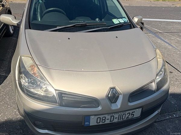 Renault Clio Hatchback, Petrol, 2008, Yellow