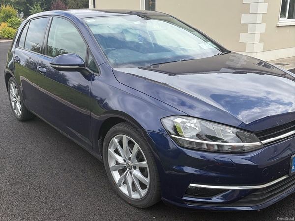 Volkswagen Golf Estate, Diesel, 2018, Blue