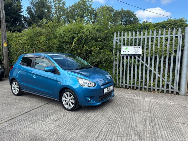 Mitsubishi Mirage Hatchback, Petrol, 2015, Blue