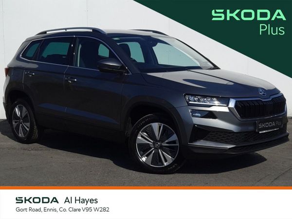 Skoda Karoq SUV, Petrol, 2024, Grey