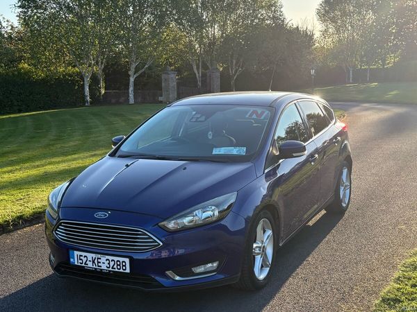 Ford Focus Hatchback, Diesel, 2015, Blue