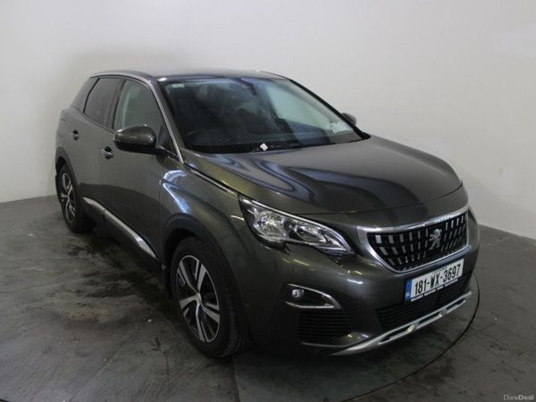 Peugeot 3008 Hatchback, Diesel, 2018, Grey