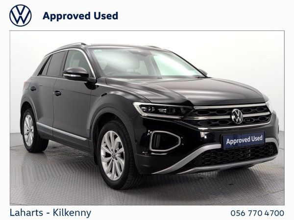 Volkswagen T-Roc SUV, Petrol, 2023, Black