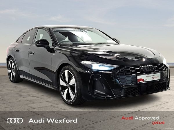 Audi A5 Hatchback, Petrol Plug-in Hybrid, 2025, Black