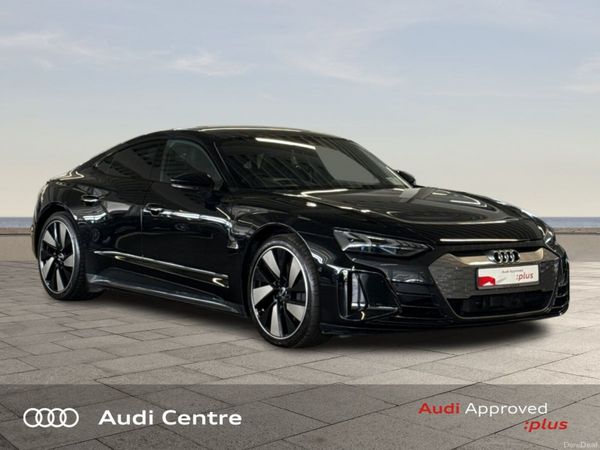 Audi e-tron GT quattro Hatchback, Electric, 2021, Black