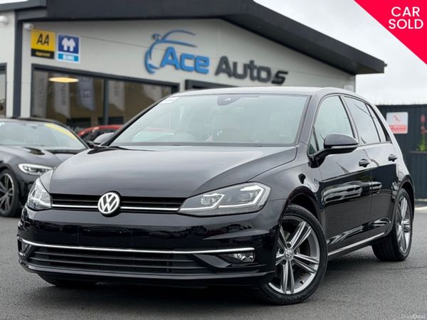 Volkswagen Golf Hatchback, Petrol, 2019, Black