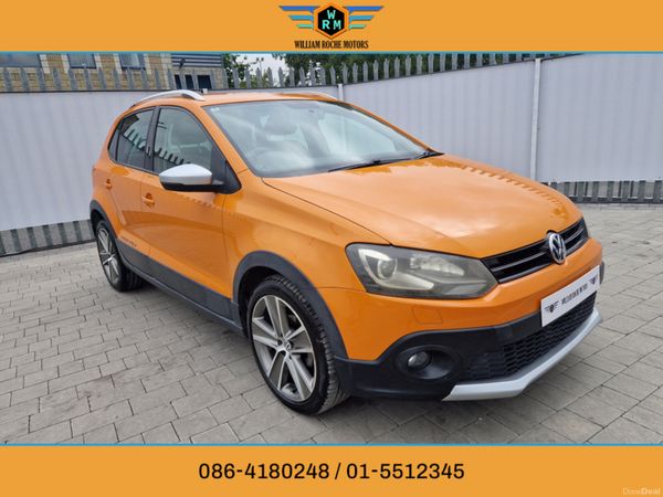 Volkswagen Polo Hatchback, Petrol, 2013, Orange