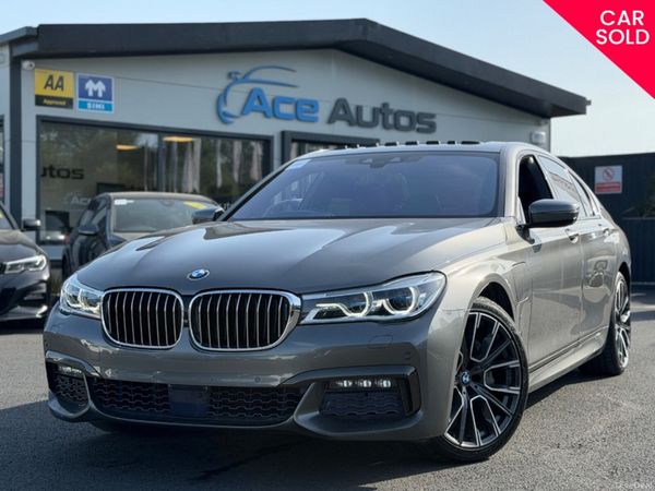 BMW 7-Series Saloon, Petrol Hybrid, 2017, Grey