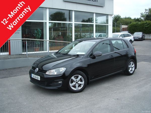 Volkswagen Golf Hatchback, Diesel, 2014, Black