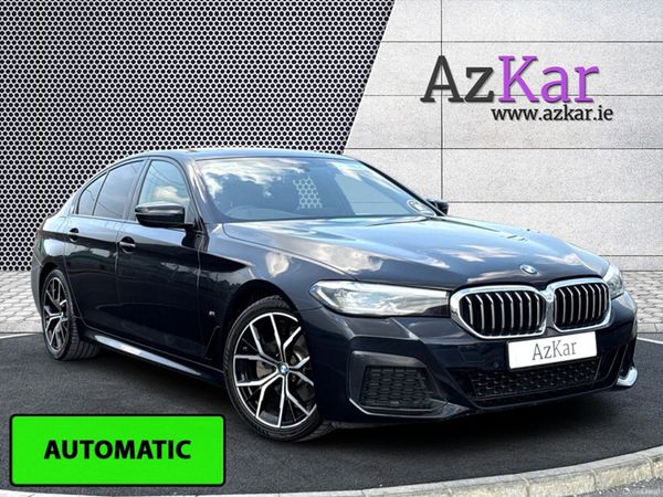 BMW 5-Series Saloon, Diesel, 2021, Black
