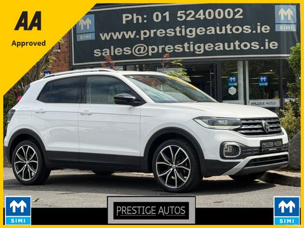 Volkswagen T-Cross SUV, Petrol, 2020, White
