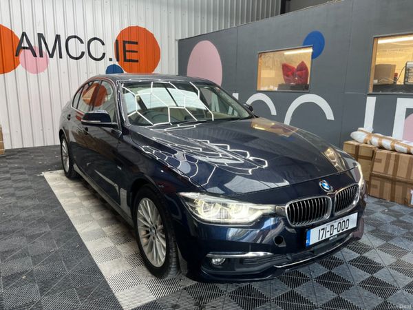 BMW 3-Series Saloon, Diesel, 2017, Blue