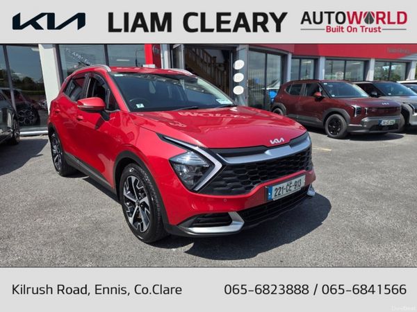 Kia Sportage MPV, Diesel, 2022, Red