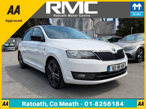 Skoda Rapid Hatchback, Diesel, 2015, White