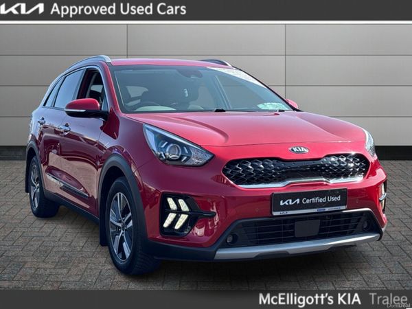 Kia Niro Estate, Petrol Plug-in Hybrid, 2020, Red