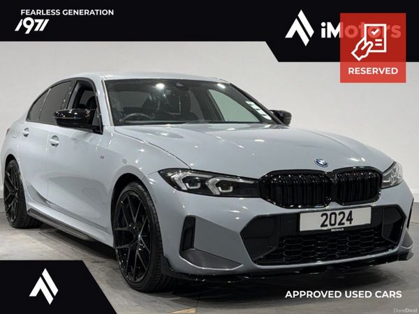 BMW 3-Series Saloon, Petrol Plug-in Hybrid, 2024, Grey
