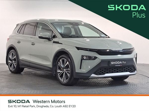 Skoda Elroq Hatchback, Electric, 2025, Green