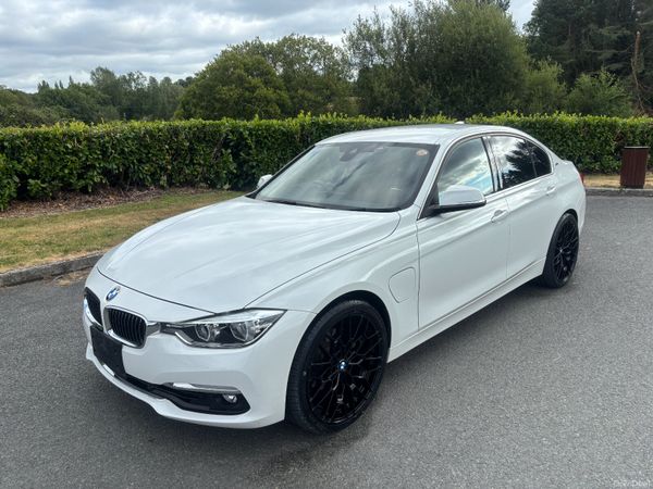 BMW 3-Series Saloon, Petrol Plug-in Hybrid, 2016, White