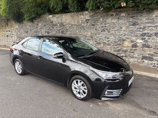 Toyota Corolla Saloon, Petrol, 2017, Black