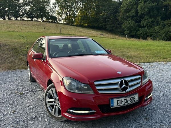 Mercedes-Benz C-Class Saloon, Diesel, 2013, Red