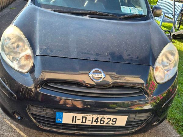 Nissan Micra Hatchback, Petrol, 2011, Black