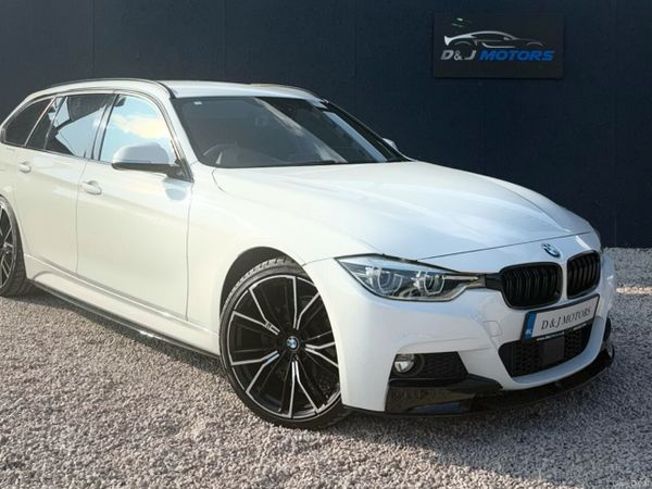 BMW 3-Series Estate, Petrol, 2017, White