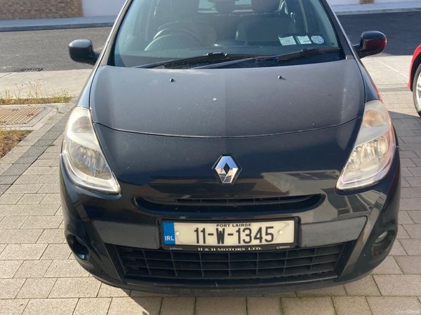 Renault Clio Hatchback, Ethanol Petrol, 2011, Black