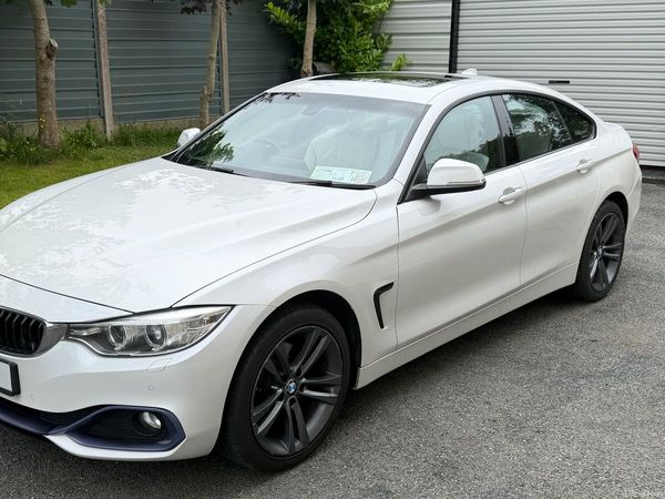 BMW 4-Series Coupe, Diesel, 2014, White