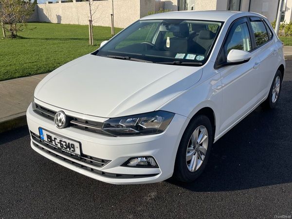 Volkswagen Polo Hatchback, Petrol, 2019, White