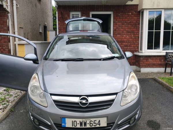 Opel Corsa Hatchback, Petrol, 2010, Silver