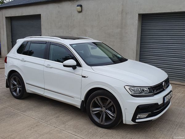 Volkswagen Tiguan SUV, Diesel, 2017, White