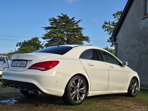 Mercedes-Benz CLA Saloon, Petrol, 2015, White