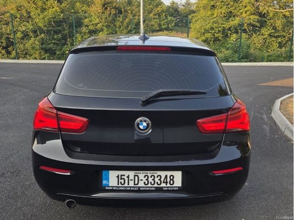 BMW 1-Series Hatchback, Diesel, 2015, Black