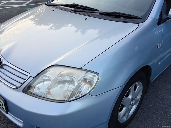 Toyota Corolla Saloon, Petrol, 2006, Blue